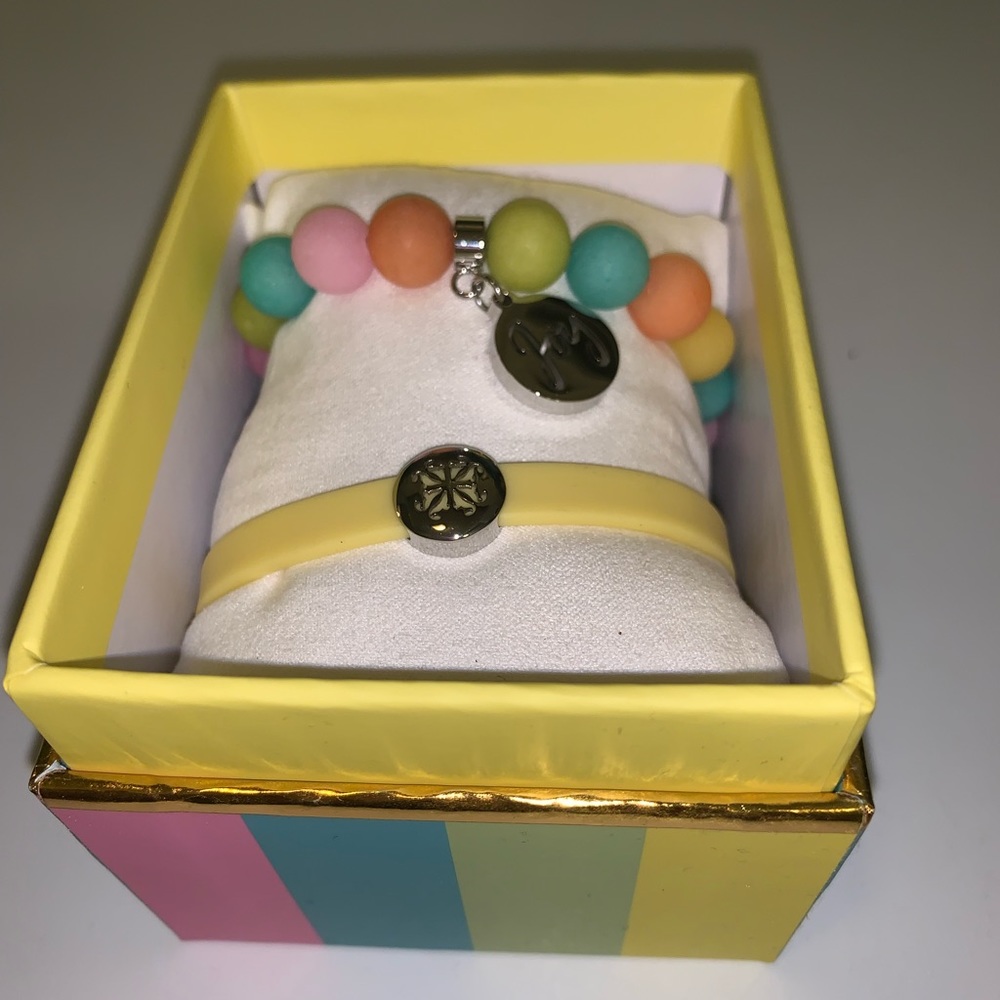 Easter rustic Cuff Bracelet set